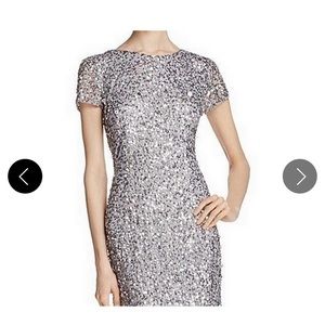 Adrianna Papell Evening Dress Size 12 Petite